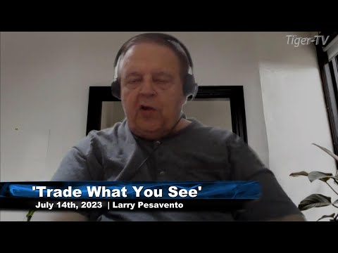 July 14th, Trade What You See with Larry Pesavento on TFNN - 2023