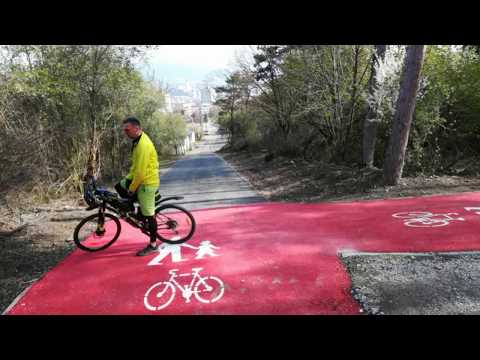 Cyklotrasa -Nitra Klokočina   autobusová  stanica