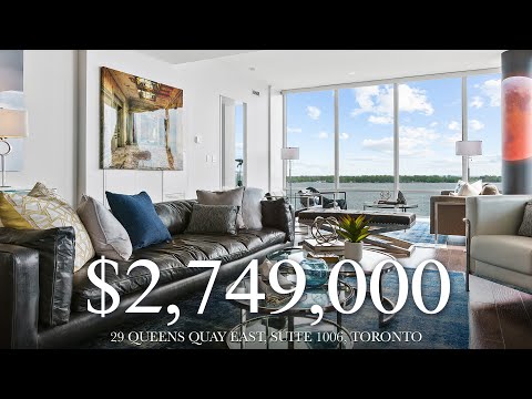 $2,749,00 - Inside Pier 27 On Toronto Waterfront - 29 Queens Quay East - Suite 1006, Toronto