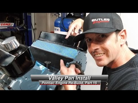 Pontiac V8 Rebuild, Part 15: How to install your Valley Pan, with RTV.