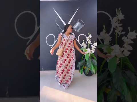 Long khanga Dress #zamakalefashion #fashion #latestafricaprint #africanfashion #amapiano