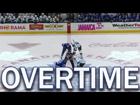 (Full Overtime) San Jose Sharks at Toronto Maple Leafs - 1/04/18