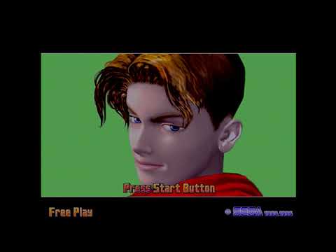 Game Nexus Arcade Attract Mode and Intros Virtua Fighter 3  (1996 Sega Model 3) Real Hardware