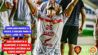 GAS 3X1 Guaporé - Copa Norte 2026 | 3° Rodada.