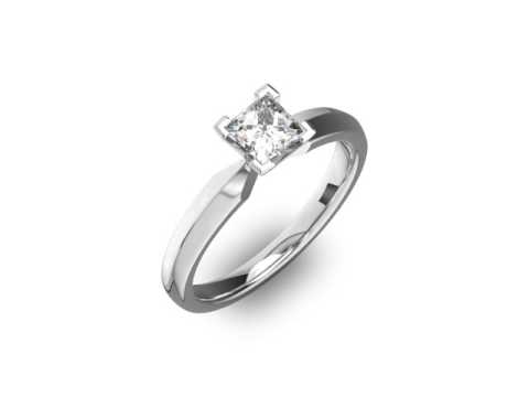 POLAD Diamond Engagement Ring - 0.50 ctw D42753-1W