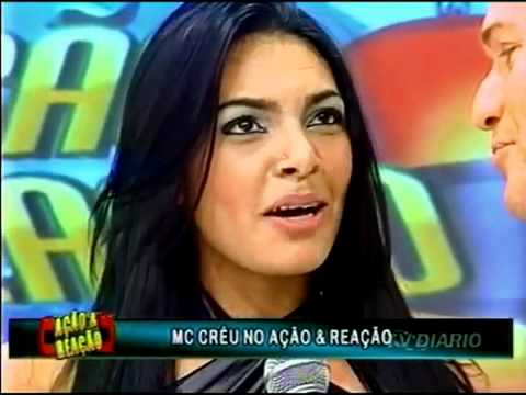 Derlane Silva ex- dançarina do Mc Créu no Programa Ação & Reação do Ênio Carlos.