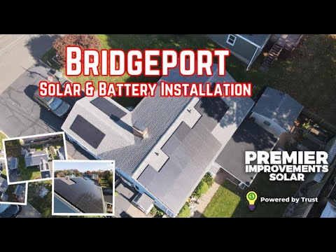 Bridgeport’s Clean Energy Future: Solar & Battery Installation Franklin Systems | 11.9kW