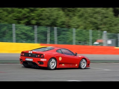 Ferrari Challenge Stradale Engine sounds
