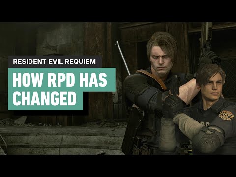 Resident Evil Requiem vs RE2 Remake - RPD Comparison