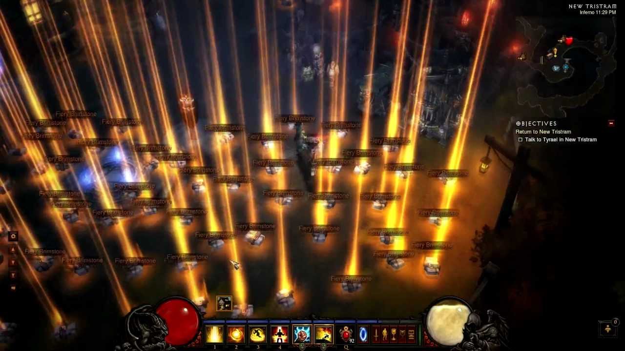 This Is What A Legendary Diablo III Light Show Looks Like
