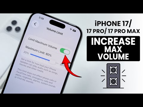 How to Increase Max Volume on iPhone 17 / 17 Pro Max