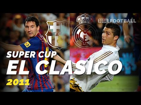 Barcelona vs Real Madrid (5-4) - Spain Super Cup 2011 - Spanish & Catalan Commentary