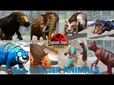 Jurassic Park Builder - All Glacier Animals