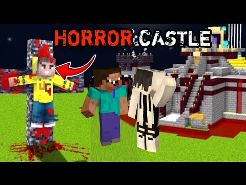 HAUNTED CASTLE With Techno Gamerz |  Minecraft Horror Story in Hindi