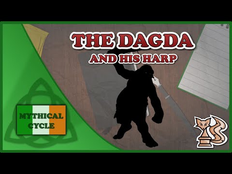 The Dagda and his magical harp (Irish Legends - Celtic Mythology - Mythological Cycle)