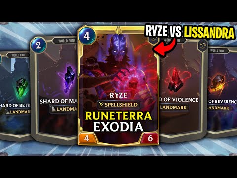 I Tried to Beat Lissandra With RYZE in Legends of Runeterra