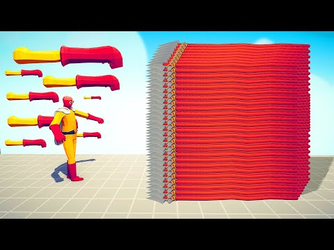 ONE PUNCH MAN SAITAMA vs TRIO GODS - Totally Accurate Battle Simulator TABS