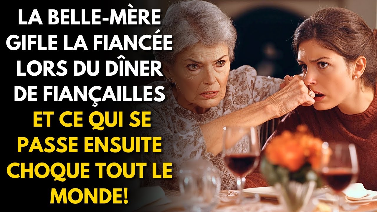 La belle-mère gifle la fiancée lors du dîner de fiançailles et ce qui se passe ensuite choque tout..