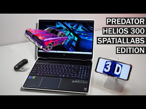 Unboxing Acer Predator Helios 300 SpatialLabs Edition 3D Gaming Laptop - ASMR