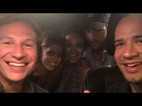 Ashton Kutcher and Mila Kunis Take an Uber Ride With Princess Beatrice!