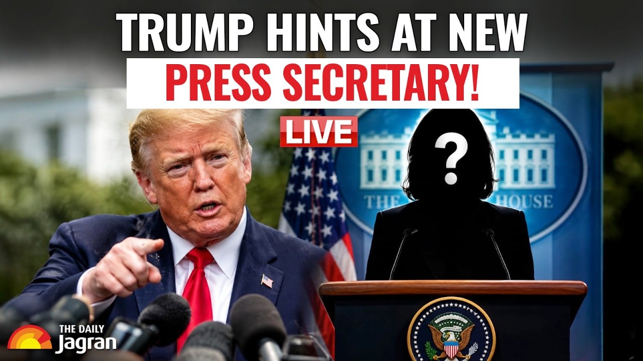 Trump Says He May Have A New Press Secretary! Talks about Iran War, $5000 Dividents & More!