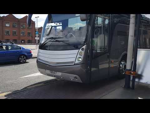Here is the Rail replacement Coach bus in Guildford Train station