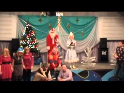 Новогодний корпоратив 2010. Сказка про ежика.