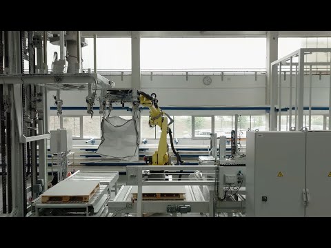 Automatic big bag filling