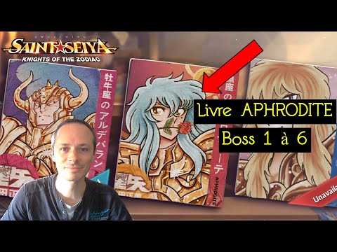 Guide du livre de Aphrodite - Saint Seiya Awakening