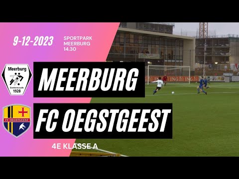 Meerburg - FC Oegstgeest