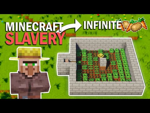 EASIEST Villager Crop Farm in Minecraft -- Carrots, Potato, Wheat -- 1.20