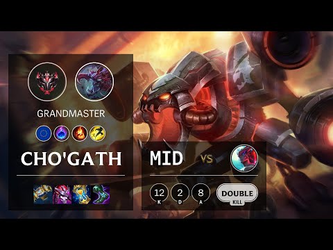 Cho'Gath Mid vs Yone - EUW Grandmaster Patch 10.23