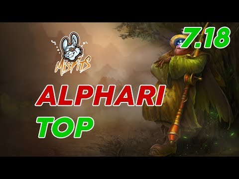Misfits Alphari Jax Top Patch 7.18 Pro Replay