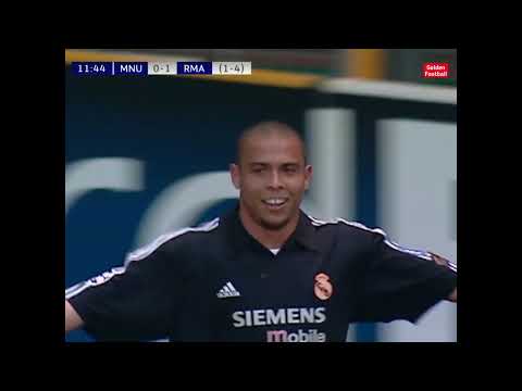 Manchester United vs Real Madrid 4-3   UCL 2002 2003