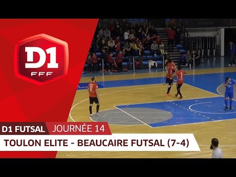 J14 : Toulon Elite Futsal - Beaucaire Futsal (7-4)