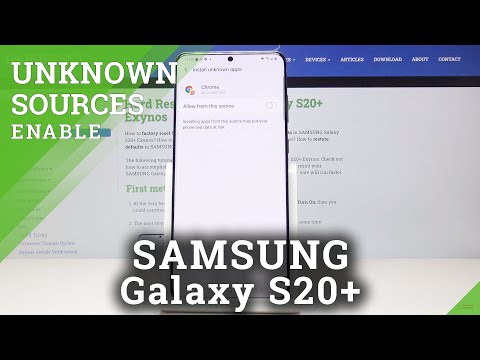 How to Allow Unknown Sources on SAMSUNG Galaxy S20+