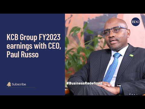 KCB Group FY2023 earnings with Group CEO, Paul Russo