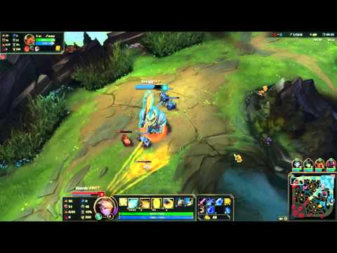 Ezreal vs Kennen mid ranked season 6 patch 6.6