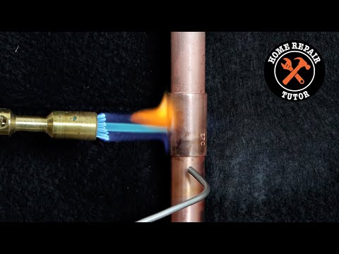 Solder Vertical Copper Pipes for Beginners