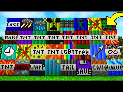 100.000 ADET TNT PATLATMAK - YENİ ÇILGIN TNT'LER - Minecraft