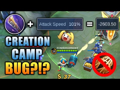 [FIXED] 9999%/NEGATIVE ATTACK SPEED IN CREATION CAMP?!? | MOBILE LEGENDS BANG BANG | John Paul Buce
