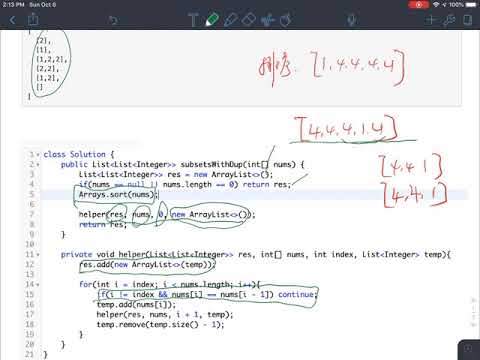 贾考博 LeetCode 90. Subsets II