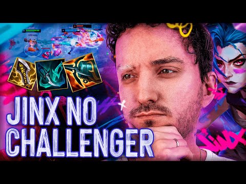 I picked Jinx in Challenger and carried the match.