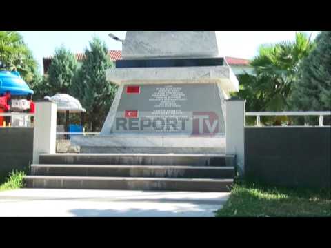 Report TV - Dhunohet memoriali i gjeneralit turk Hasan Riza Pasha në Shkodër
