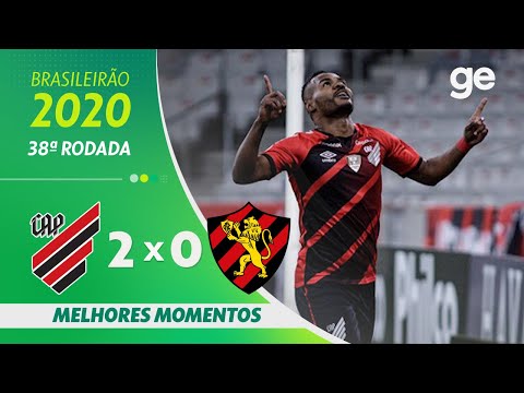 ATHLETICO-PR 2 X 0 SPORT | MELHORES MOMENTOS | 38ª RODADA BRASILEIRÃO 2020 | ge.globo