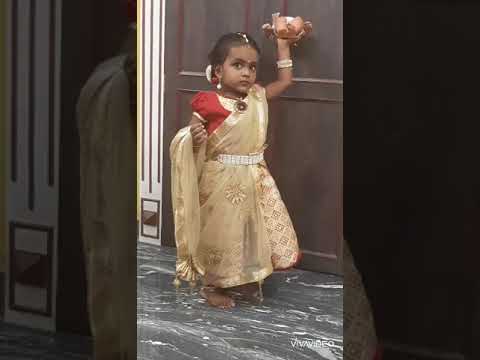 Baahubali - Sivagami dialog by 2 yrs old girl #kids #ontrending  #video for children #kidsvideos
