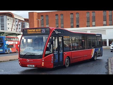 Journey on Route 28 | NK11FXH/8325 - Go North East: Optare Versa V1110