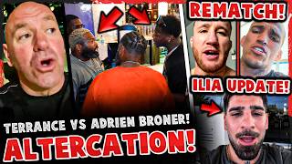 Terrance McKinney ALTERCATION w/ Adrien Broner! Ilia Topuria UPDATE! Oliveira vs Gaethje REMATCH!?
