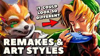 I Want an Ocarina of Time Remake to Look Kinda Weird