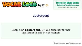 Video thumbnail for abstergent